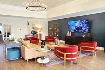 Grand clubhouse lounge